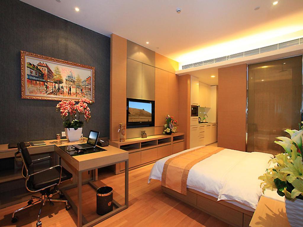 Heefun Apartment Gz -Poly World Trading Center-Walking Distance To Canton Fair Camera foto